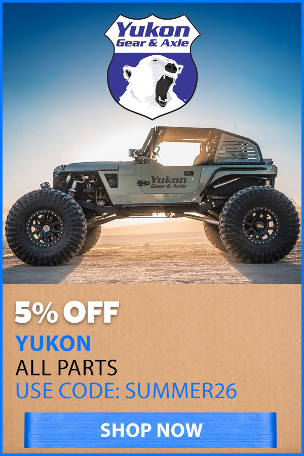 YUKON 5% OFF WITH CODE