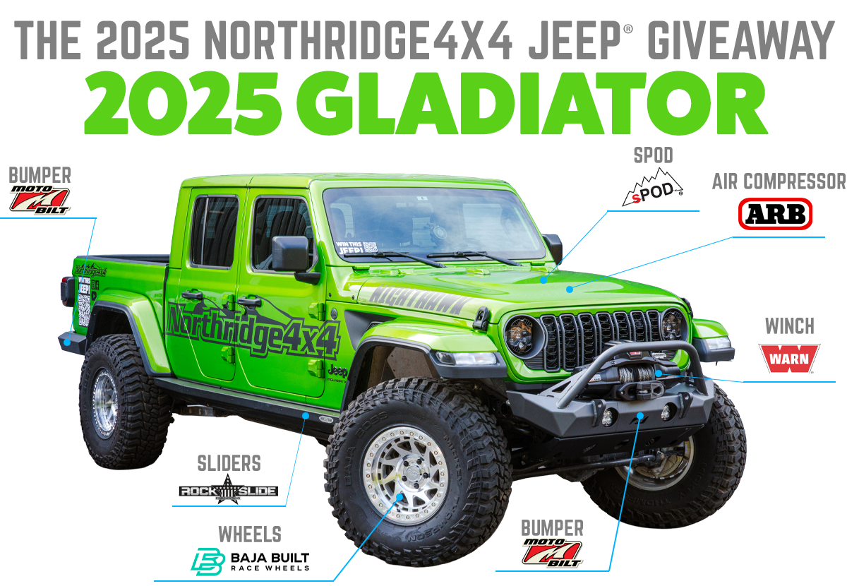 2025 Northridge4x4 Jeep® Giveaway