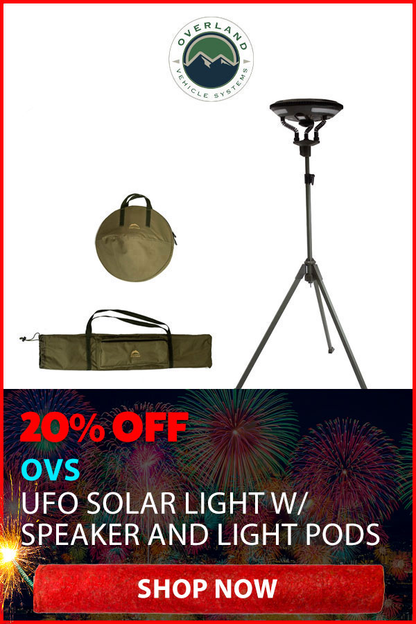 OVERLAND VEHICLE SYSTEMS UFO LIGHT 20% OFF