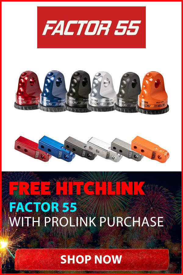 FACTOR 55 FREE HITCHLINK WITH PURCHASE