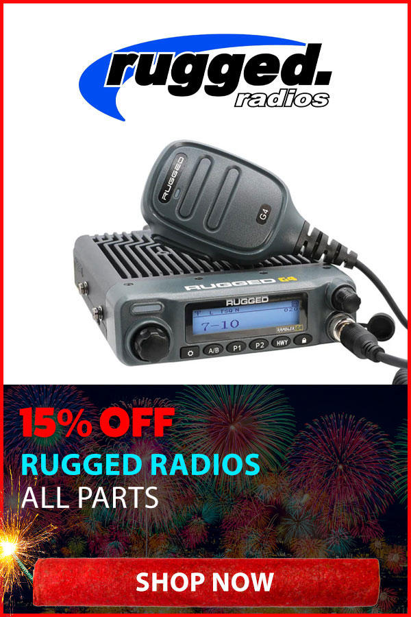 RUGGED RADIOS 15% OFF