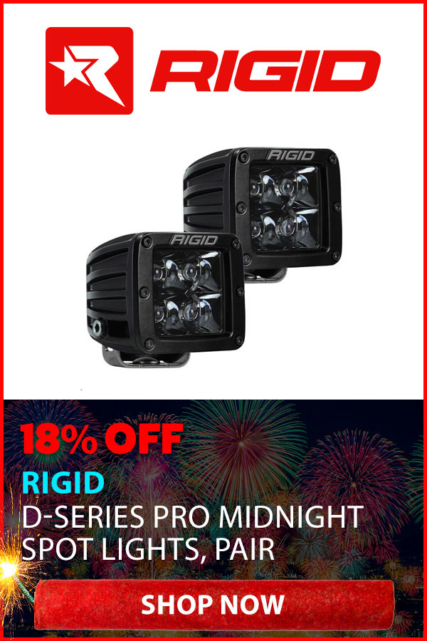 RIGID D-SERIES PRO LED 18% OFF