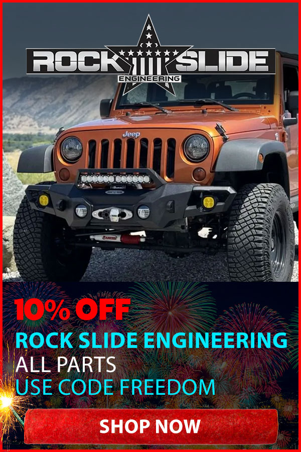 ROCK SLIDE ENGINEERING 10% OFF WITH CODE
