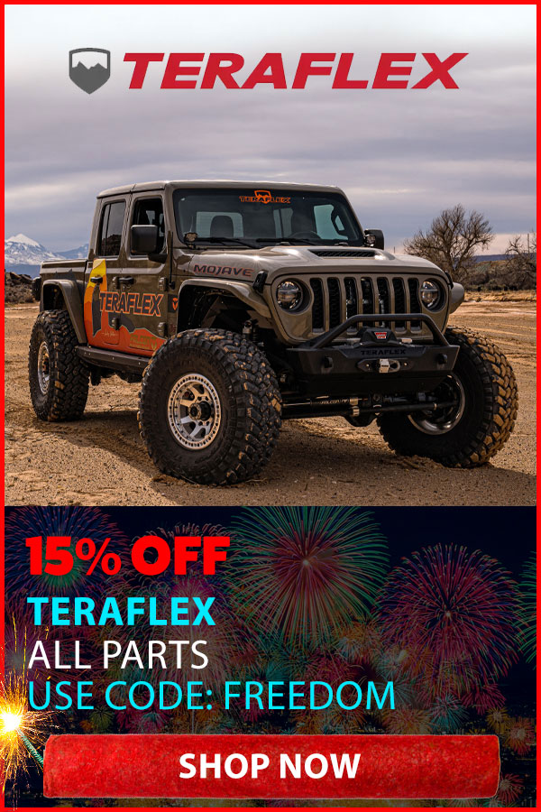 TERAFLEX 15% OFF WITH CODE