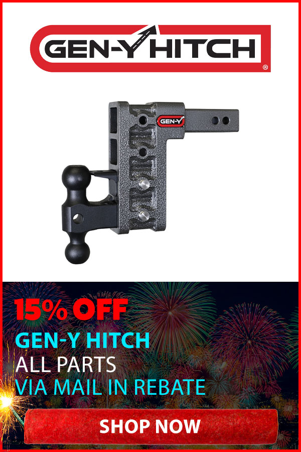 GEN-Y HITCH 15% MAIL IN REBATE