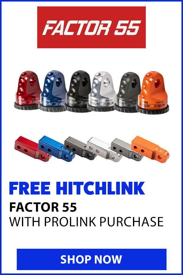 FACTOR 55 FREE HITCHLINK WITH PURCHASE