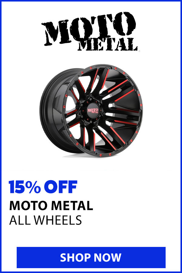 MOTO METAL WHEELS 15% OFF