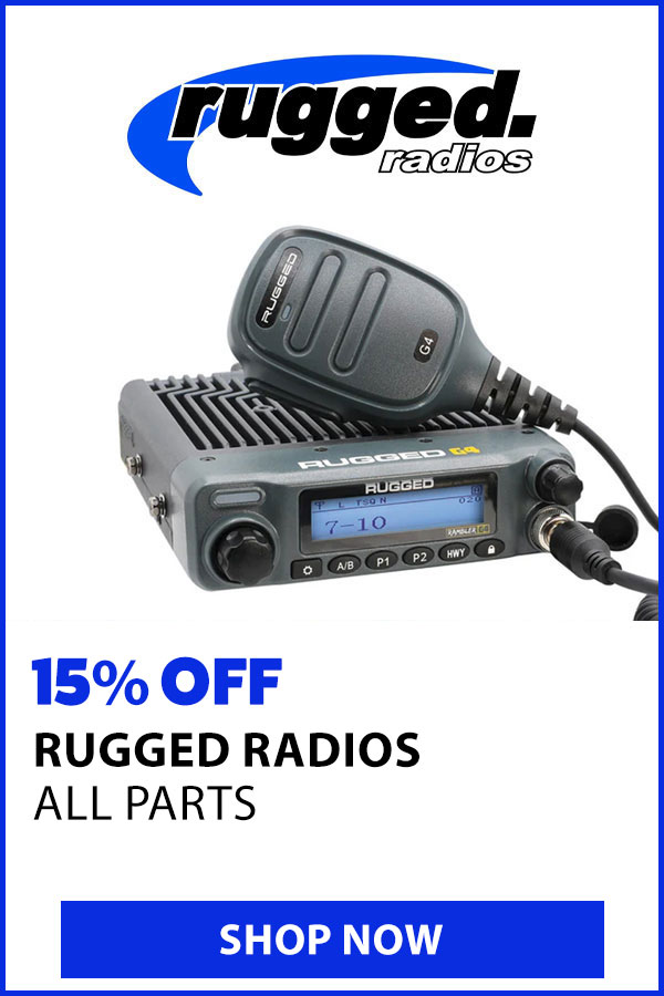 RUGGED RADIOS 15% OFF