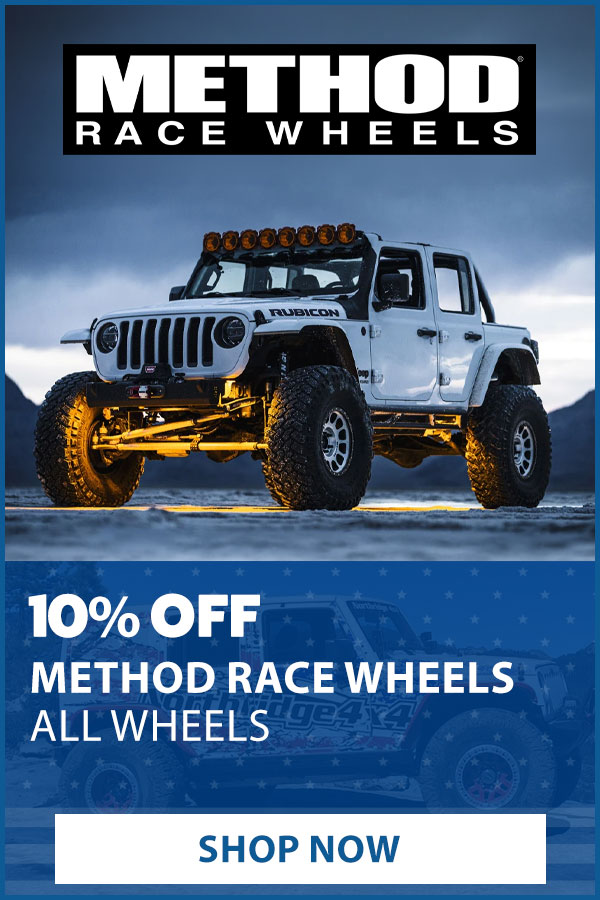METHOD RACE WHEELS 10% OFF