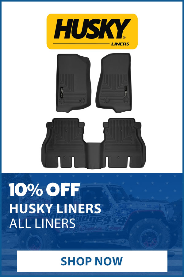 HUSKY LINERS 10% OFF