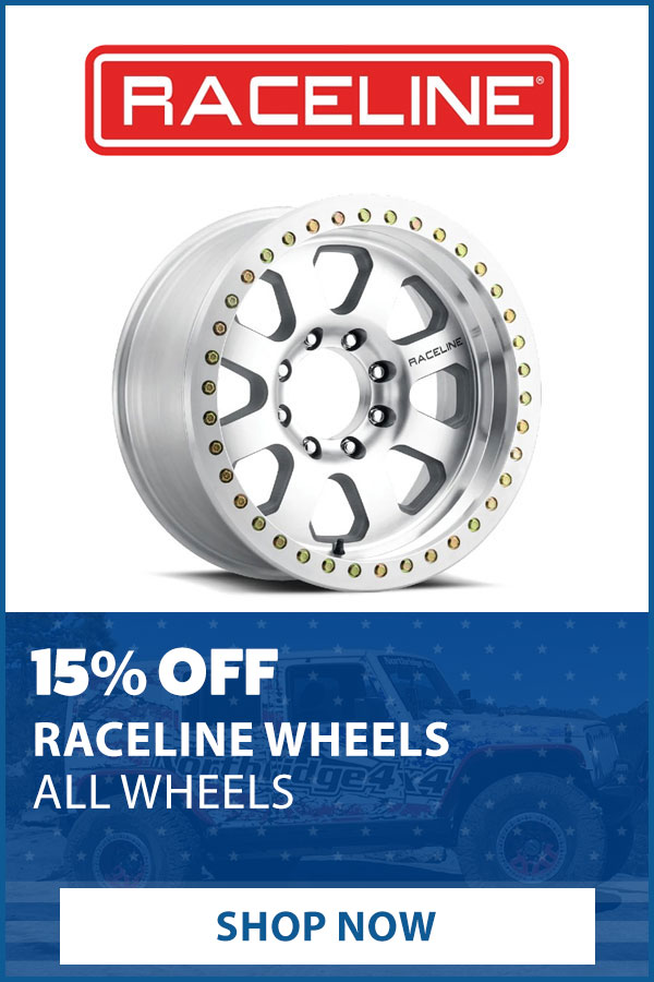RACELINE WHEELS 15% OFF