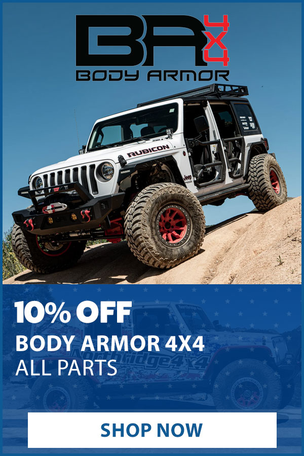 BODY ARMOR 10% OFF