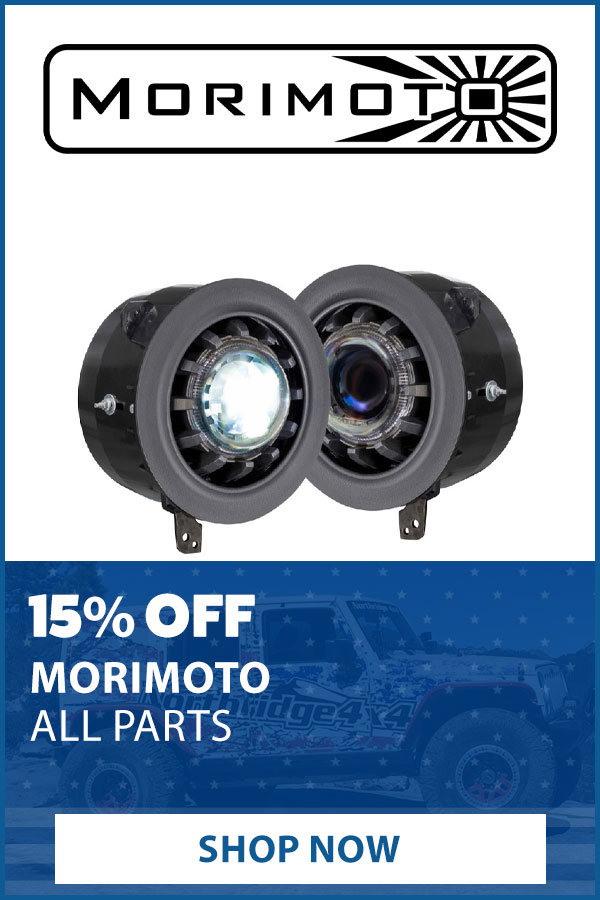 MORIMOTO 15% OFF