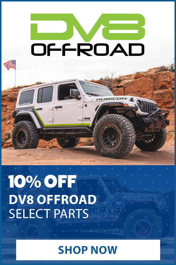 DV8 OFFROAD 10% OFF SELECT PARTS