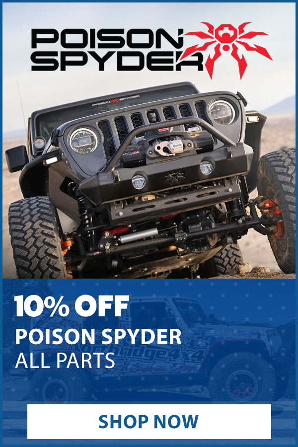 POISON SPYDER 10% OFF