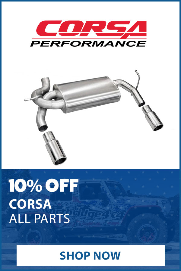 CORSA 10% OFF ALL PARTS