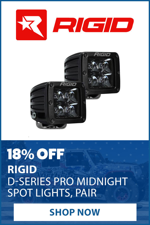 RIGID D-SERIES PRO LED 18% OFF