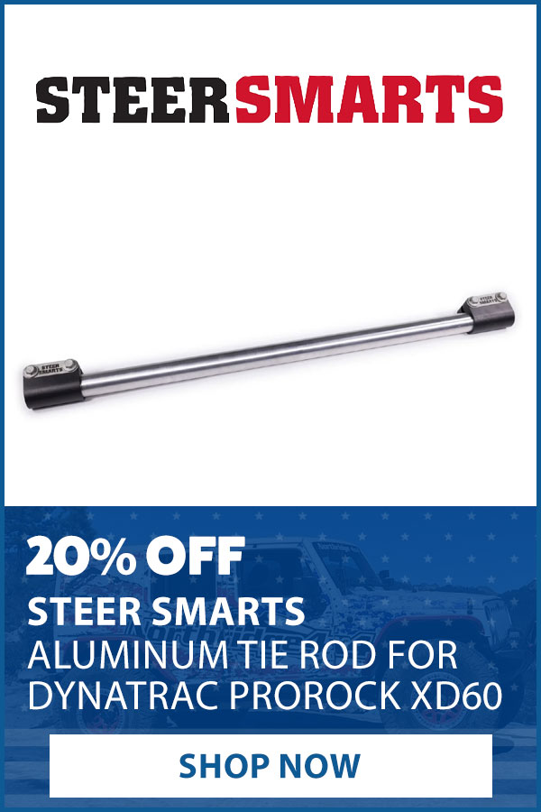 STEER SMARTS 20% OFF TIE ROD