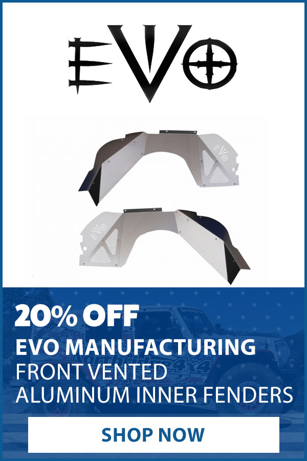EVO 20% FRONT INNER FENDERS