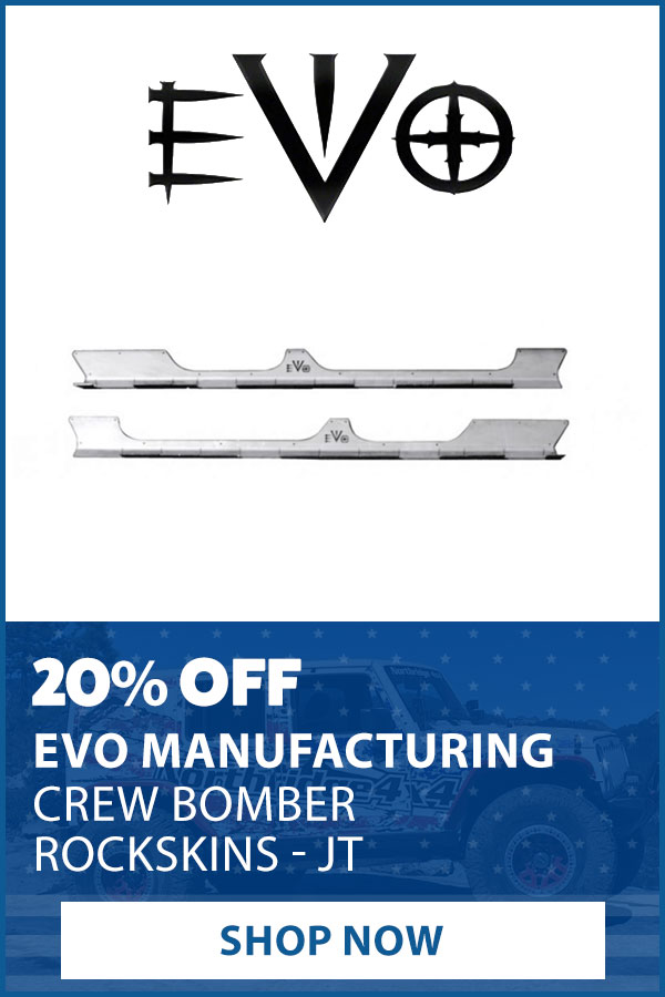 EVO 20% OFF ROCK SKINS
