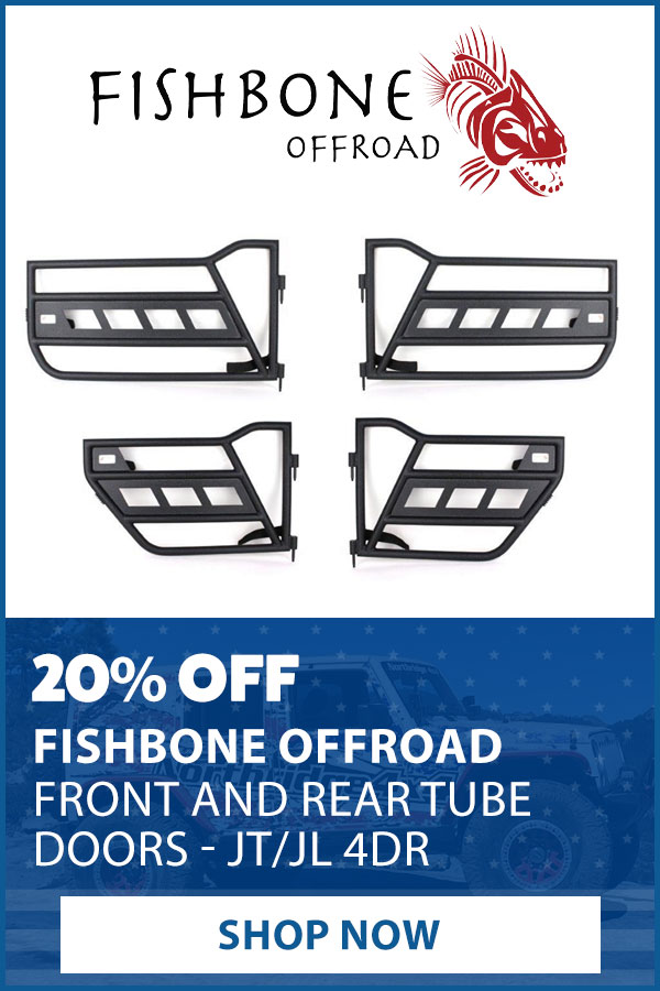 FISHBONE 20% OFF TUBE DOORS