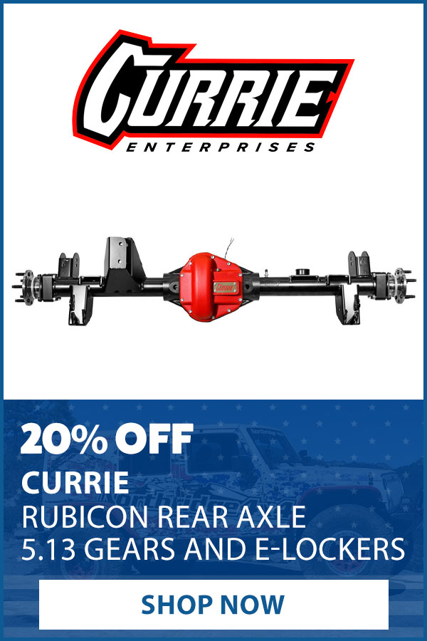 CURRIE RUBICON REAR AXLE