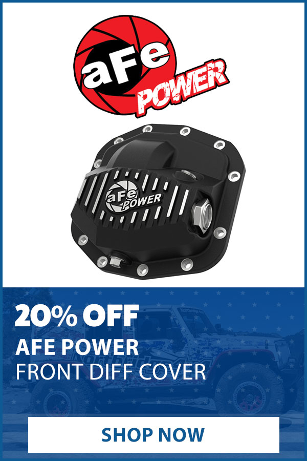 AFE POWER 20% OFF REAR DIFF COVER