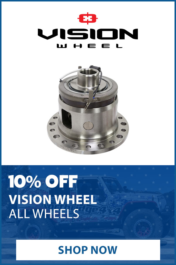 VISION WHEELS 10% OFF