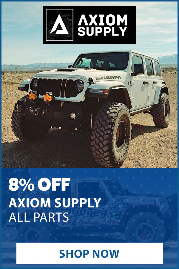 AXIOM SUPPLY 8% OFF