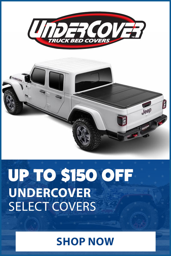 UNDERCOVER UP TO $150 ON SELECT COVERS